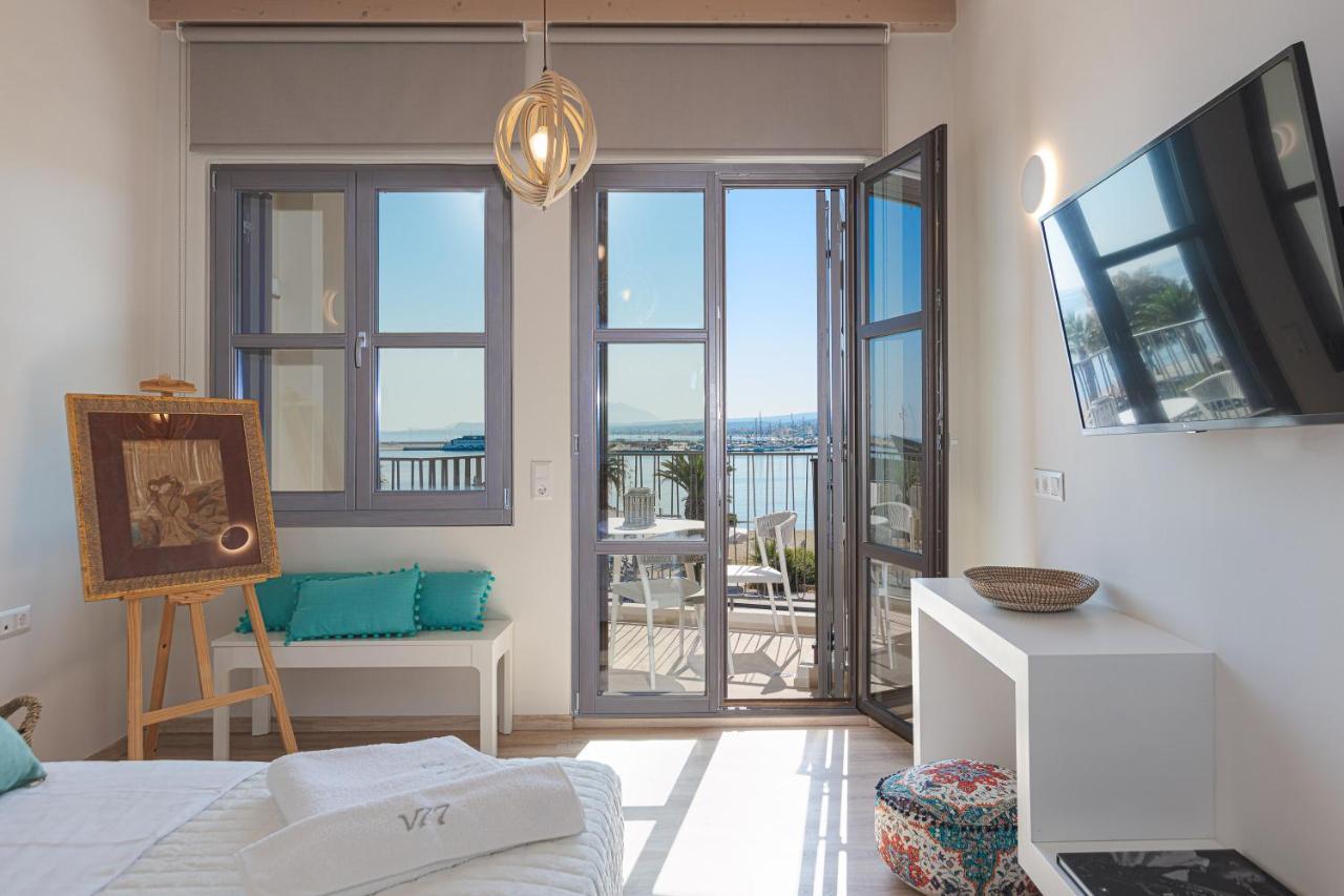 V77 Seafront Suites Ретимно Экстерьер фото